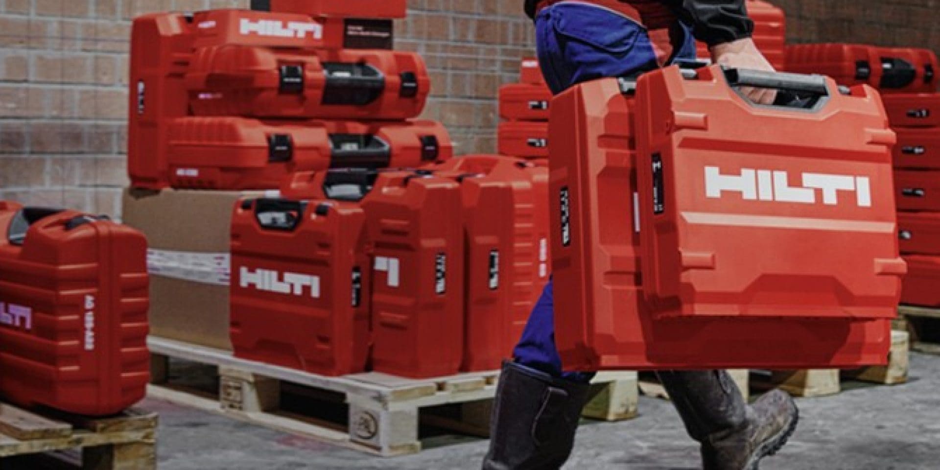 Hilti Boxes with Tool Fleet 