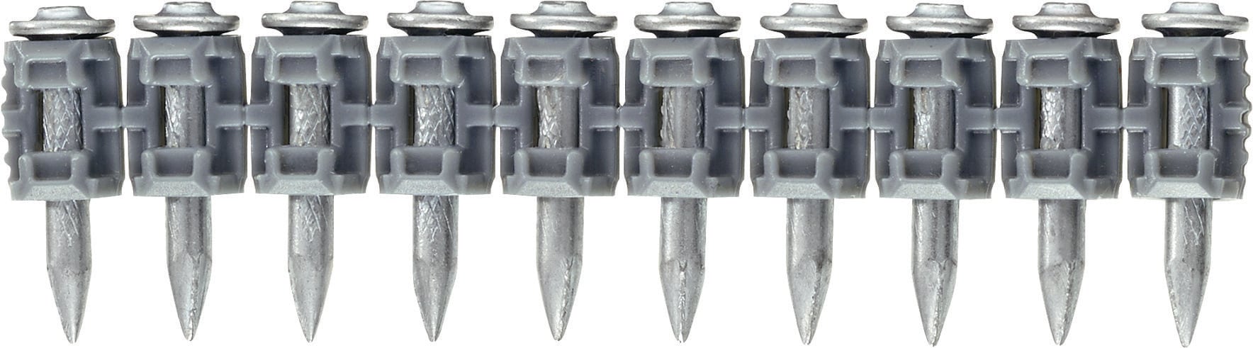 Reinforced Concrete Nails with Hilti Bx3 Grey Strip Collated Drive Pins  Fasteners Concrete Pin Galvanized Concrete Nails Gas Actuated Tools - China  Bx3 Hilti Nails and Bullet Point Step Shank