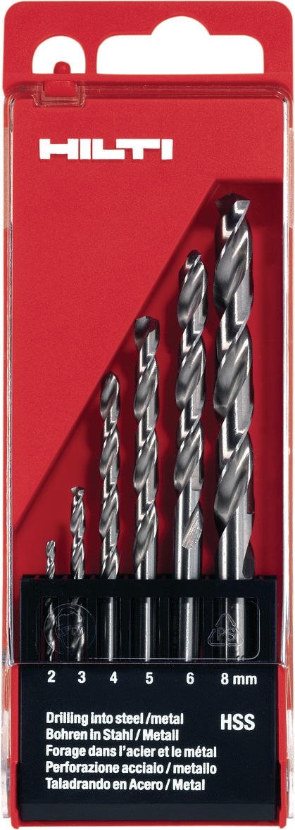 HSS G Drill bit set Metal and wood drill bits Hilti India